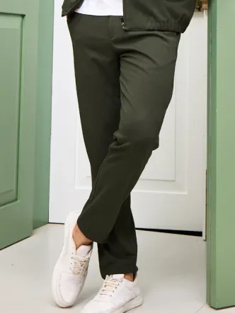 Olive Green Men's Superflex Relaxo Jogger