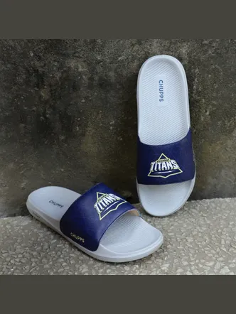 Chupps x GT Bold Navy Blue Sliders