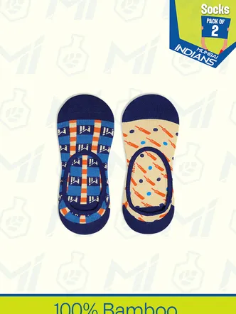 Mumbai Indians Eco-Friendly Unisex Bamboo Socks Set