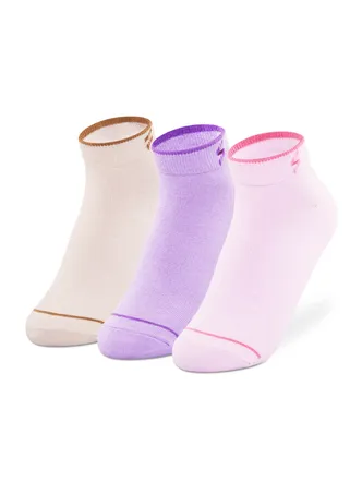 Women's Pastel Cotton Ankle Socks Multipack - 3 Pairs