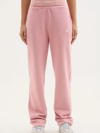 Light Pink Cotton Sweatpants for Women